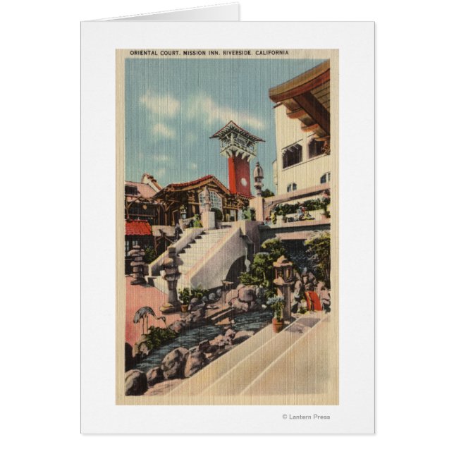 Cartão Vista da Missão no Tribunal Oriental (Frente)