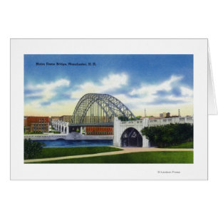 Cartão Vista da ponte Notre Dame