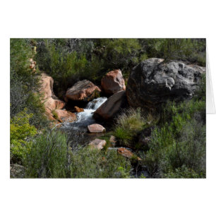 Cartão Vista da Trilha do Kaibab do Norte, Grand Canyon