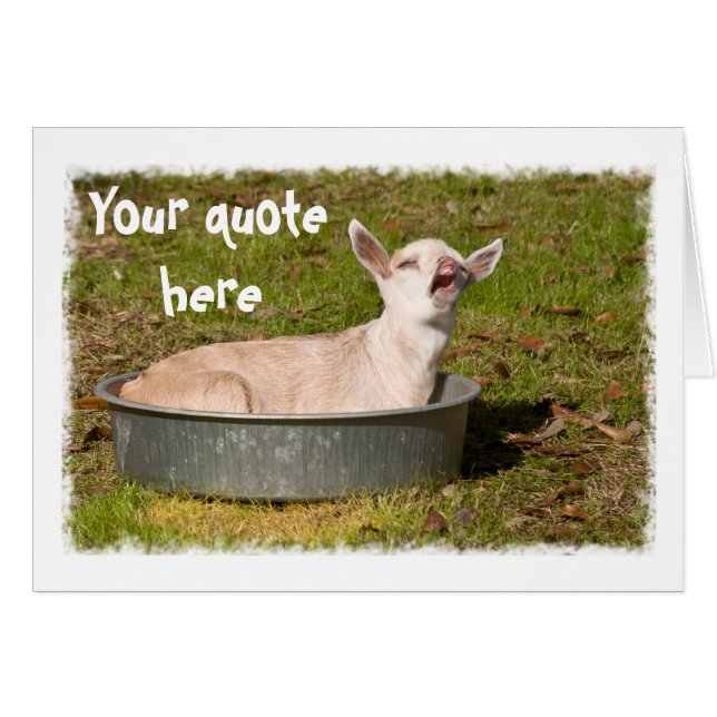 Cartão Vista de Caprino (Frente Horizontal)