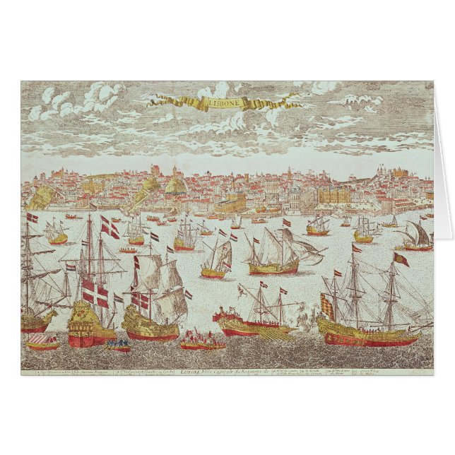 Cartão Vista de Lisboa (Frente Horizontal)