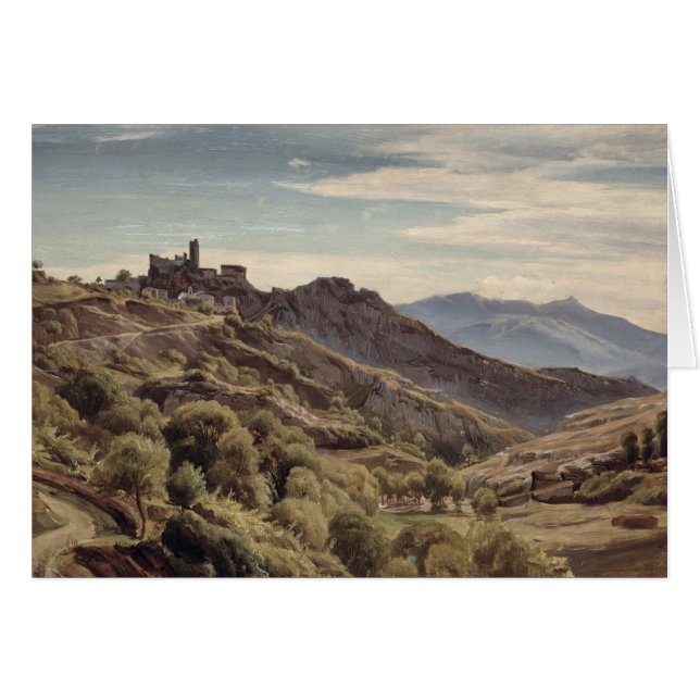 Cartão Vista de Olevano (Frente Horizontal)