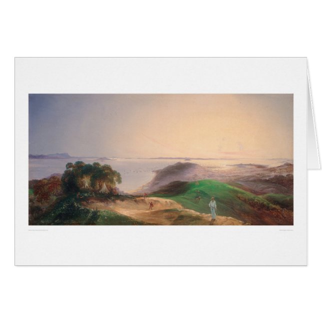 Cartão Vista de San Francisco Bay (0576A) (Frente Horizontal)