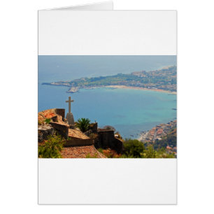 Cartão Vista de Taormina 3