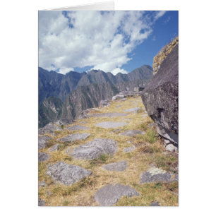 Cartão Vista de um precipício