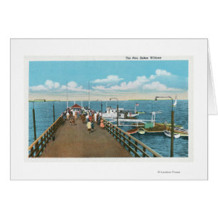 Cartão Vista do Cais Salem Willows