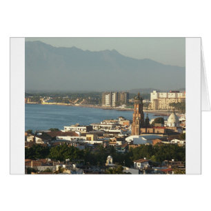 Cartão Vista do Centro Puerto Vallarta
