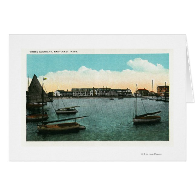 Cartão Vista do Elefante Branco (Frente Horizontal)