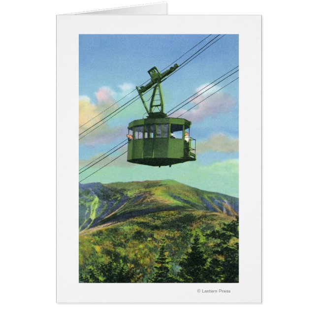 Cartão Vista do elétrico do Mt de Canhão Crescente (Frente)