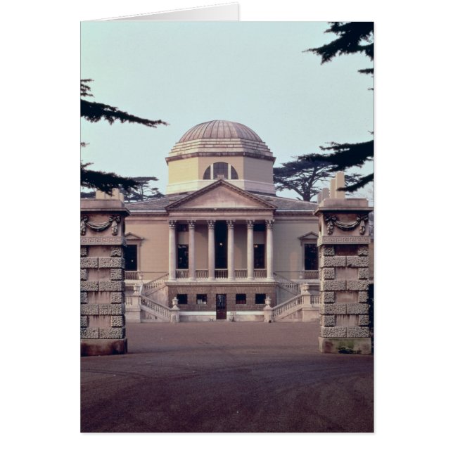 Cartão Vista do exterior (Frente)