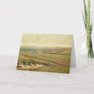 Cartão Vista do Kansas Ocidental   Birger Sandzén