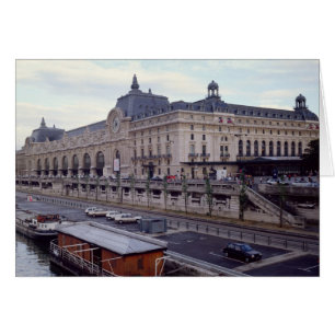 Cartão Vista do Musee d'Orsay do Noroeste