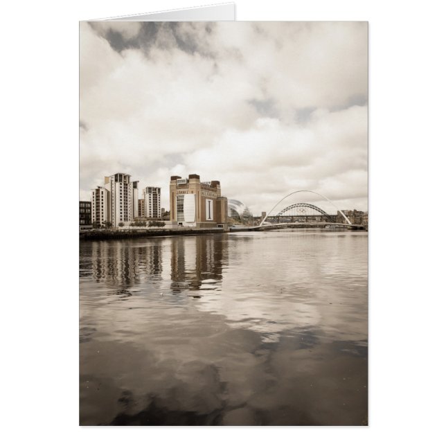 Cartão Vista do Tyne (Frente)