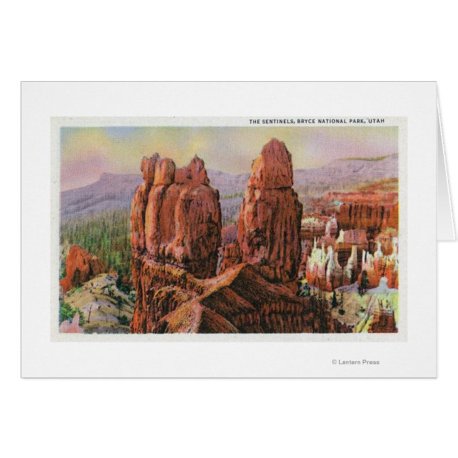 Cartão Vista dos Sentinelas (Frente Horizontal)