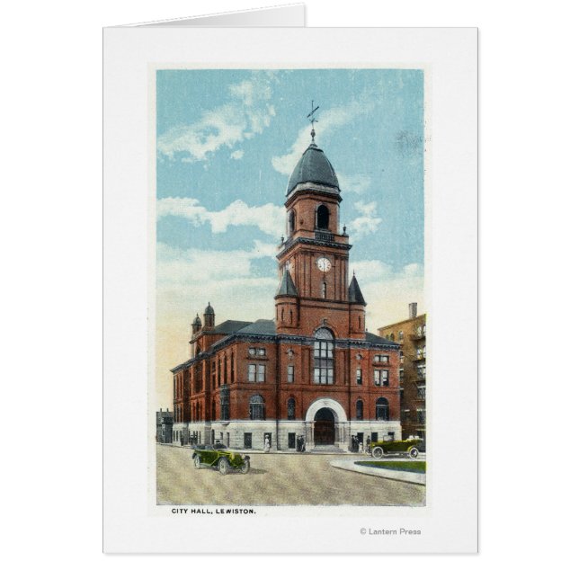 Cartão Vista Exterior da Câmara Municipal (Frente)