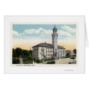 Cartão Vista Exterior da Câmara Municipal