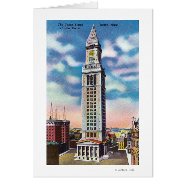 Cartão Vista Exterior da Casa Personalizada dos EUA (Frente)