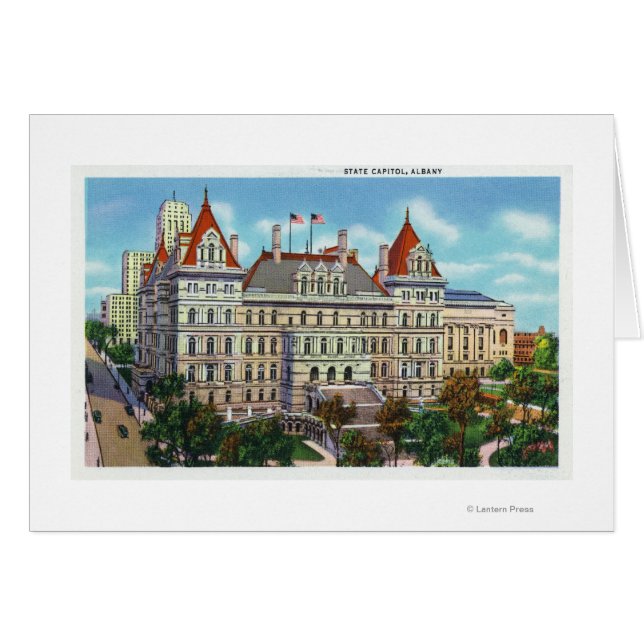 Cartão Vista Exterior do Capital Estatal (Frente Horizontal)