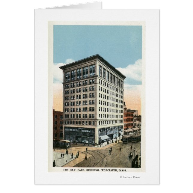 Cartão Vista Exterior do Novo Parque (Frente)