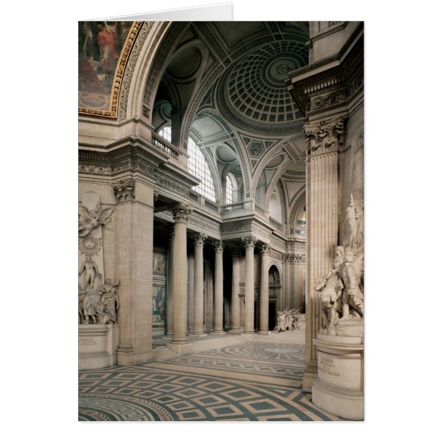 Cartão Vista interior, 1764-1812 (Frente)