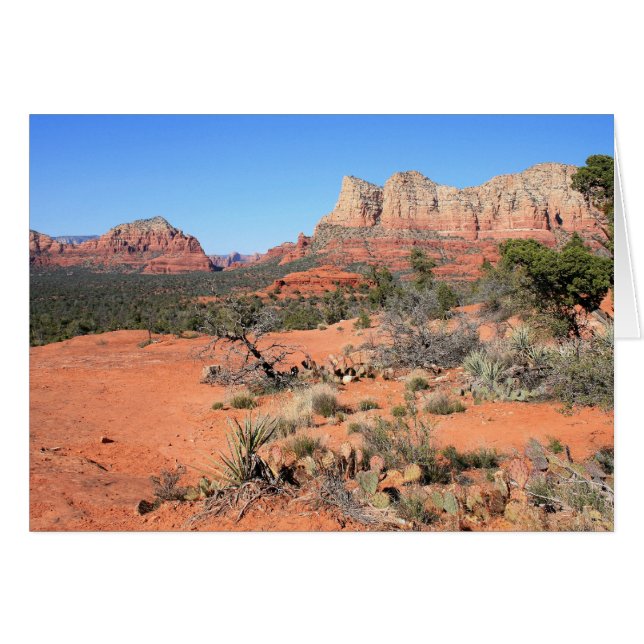 Cartão Vistas do Bell Rock (Frente Horizontal)