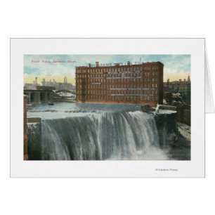 Cartão Visualização das primeiras quedas