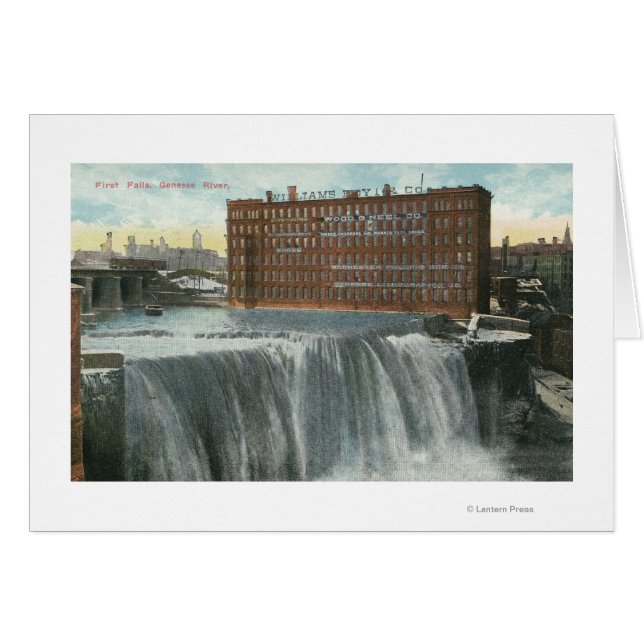 Cartão Visualização das primeiras quedas (Frente Horizontal)