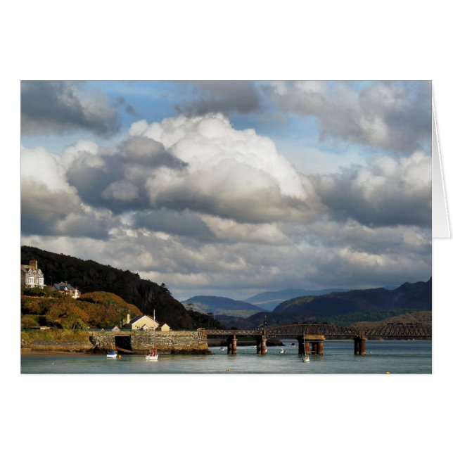 Cartão VISUALIZAÇÕES DA WALES Card (Frente Horizontal)