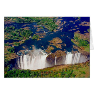Cartão vitória aérea cai