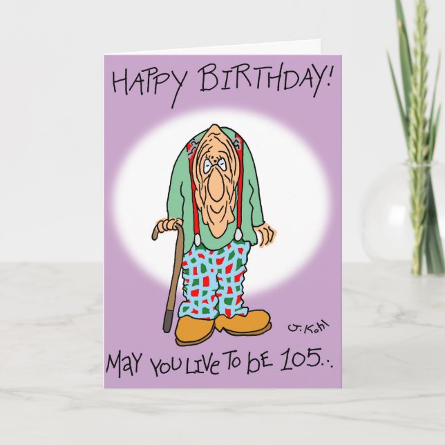 Cartão Viva até os 105 anos (Frente)