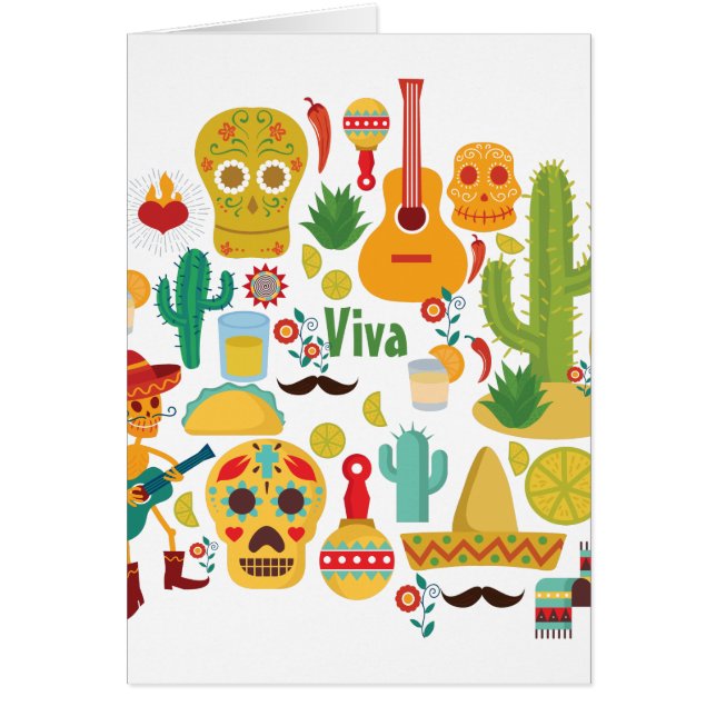 Cartão viva méxico (Frente)