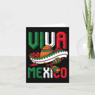 Cartão Viva Mexico Cinco De Mayo