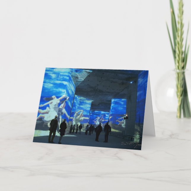 Cartão Viva para fora ruidosamente! (Frente)