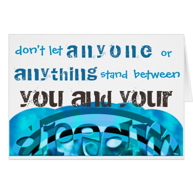 Cartão Vive seu sonho (Frente horizontal)