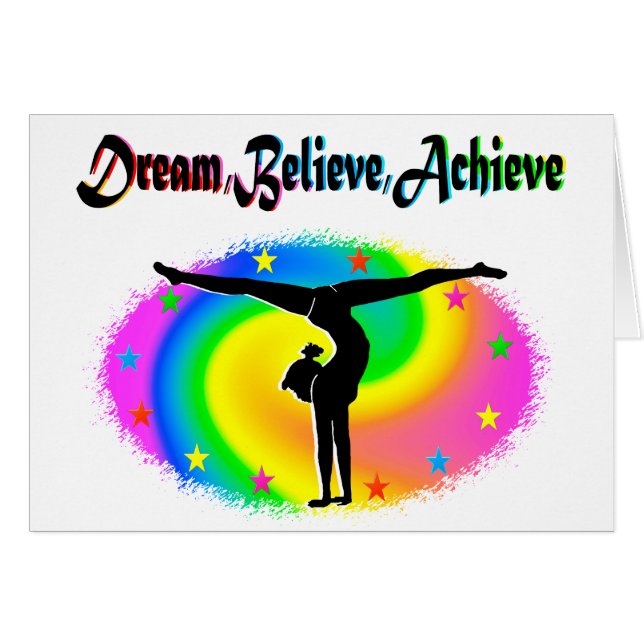 CARTÃO VIVENDO MEU SONHO GINÁSTICO (Frente Horizontal)