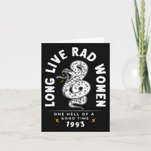 Cartão Vivo Rad Women Um Grande Período De Boas-Vidas 199