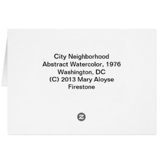 Cartão Vizinhança da cidade