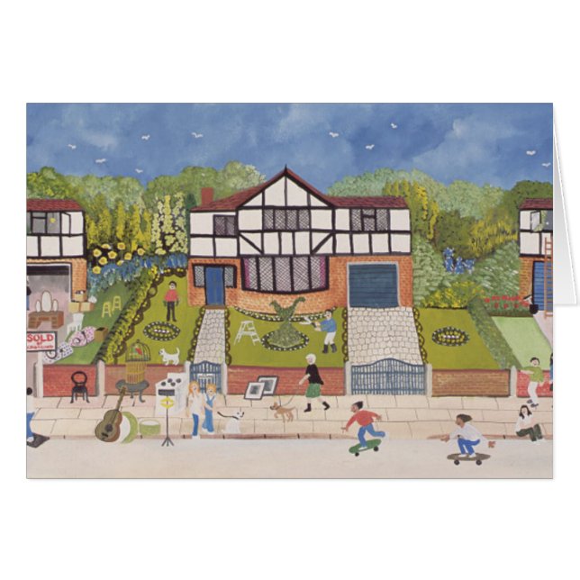 Cartão Vizinhança nova (Frente Horizontal)