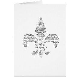 Cartão Vizinhanças de Nova Orleães