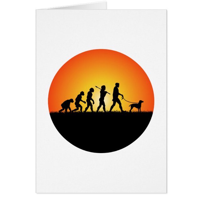 Cartão Vizsla (Frente)