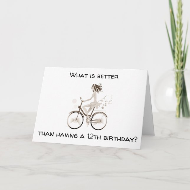 CARTÃO "VOCÊ AGORA É UM ANIVERSÁRIO DE 13 ADOLESCENTE* FE (Frente)