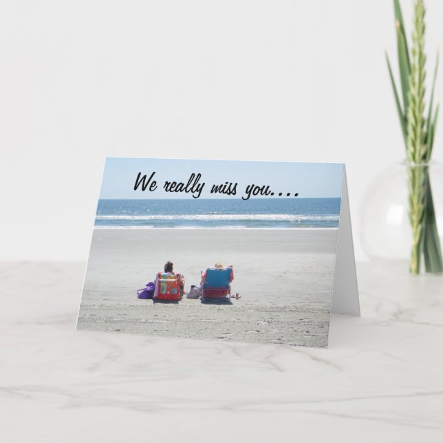 CARTÃO VOCÊ AINDA NÃO SE DEIXOU... SENTIMOS A SUA FALTA! (Frente)