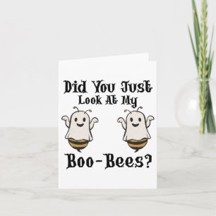 Cartão Você Apenas Olhou Para O Dia de as Bruxas engraçad