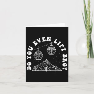 Cartão Você Até Levanta O Mano?