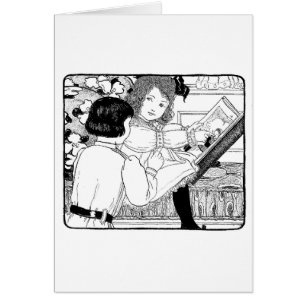 Cartão Você consegue ler o livro?