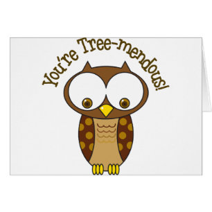 Cartão Você é Árvore-Mendous