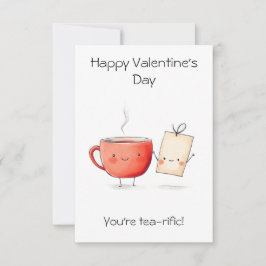 Cartão "Você é Chá-rismoso!" – Valentins Fofo e Engraçadi