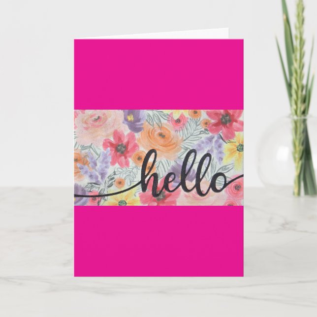 CARTÃO "VOCÊ É DESEJADO O MELHOR" NO SEU ANIVERSÁRIO (Frente)