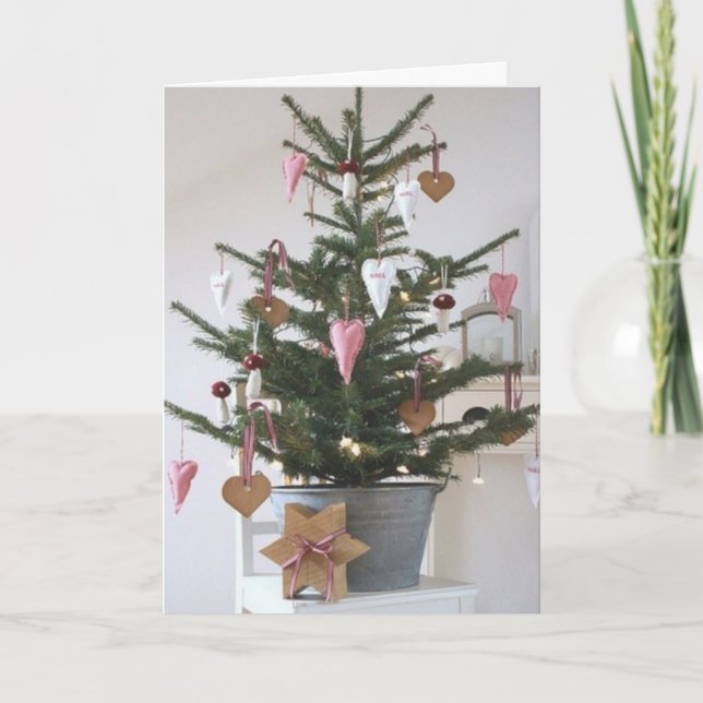 CARTÃO **VOCÊ É DESEJADO UM NATAL MUITO FELIZ** (Frente)