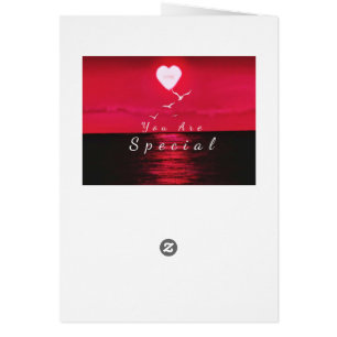 Cartão Você É Especial - Sunset Love - Adicionar Texto